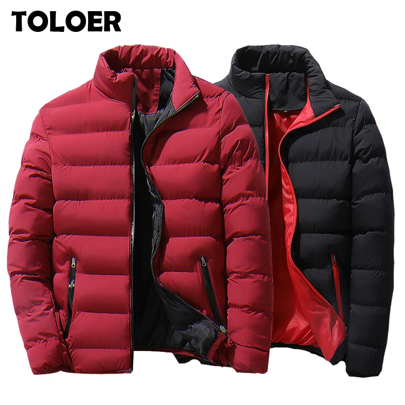Осенне зимняя мужская куртка Новый модный тренд толстые теплые парки