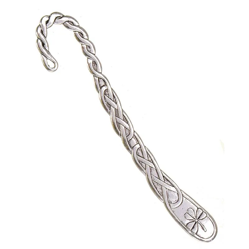 Закладки металлические серебристые 118 мм 5 шт.