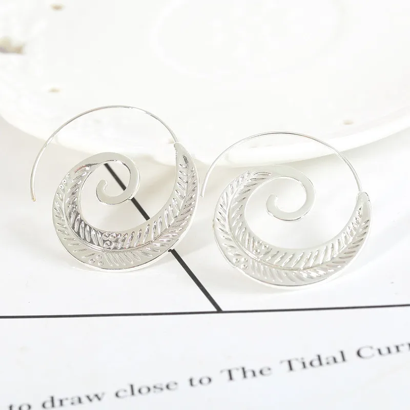 Различные серьги Эффектные в виде шестерни абстрактные Peersonalized для женщин