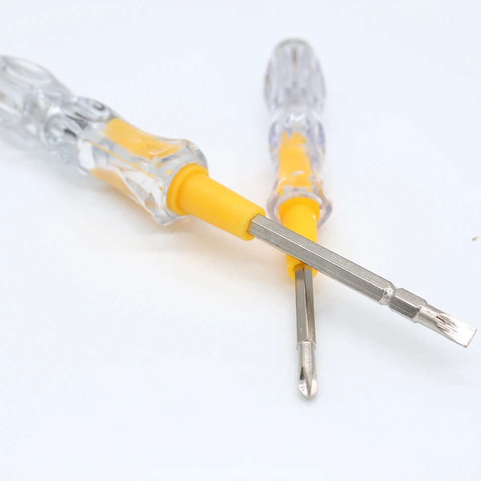 Миниатюрная тестовая ручка портативная плоская отвертка электрический