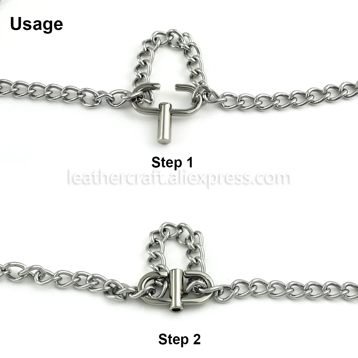 1 шт. металлическая сумка на ремне с регулируемой цепью инструмент поворотное