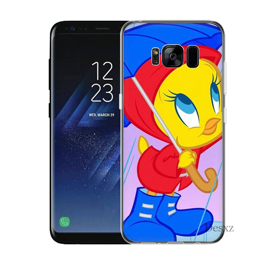 H7 Телефон чехол для Samsung S3 S4 S5 S6 S7 S8 S9 S10E S10Plus Note 8 9 M10 M20 M30 M40 жёлтая птица мультфильм Tweety - Цвет: H7