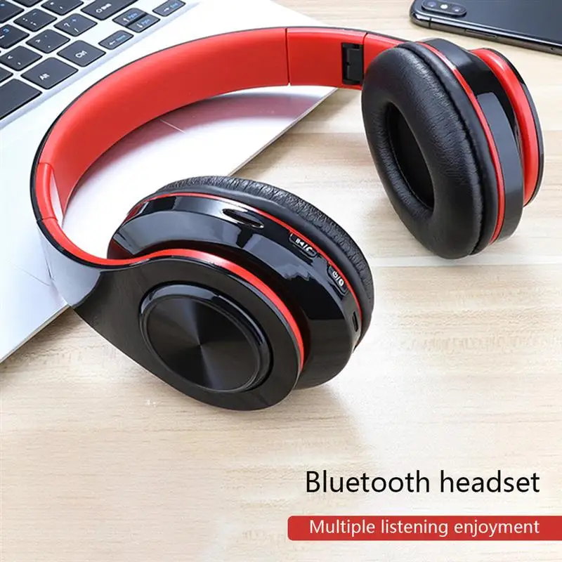 

B39 LED Bluetooth V5.0 Headset Sports Headphone Subwoofer Wireless Stereo Support Card Earphone 2021 New