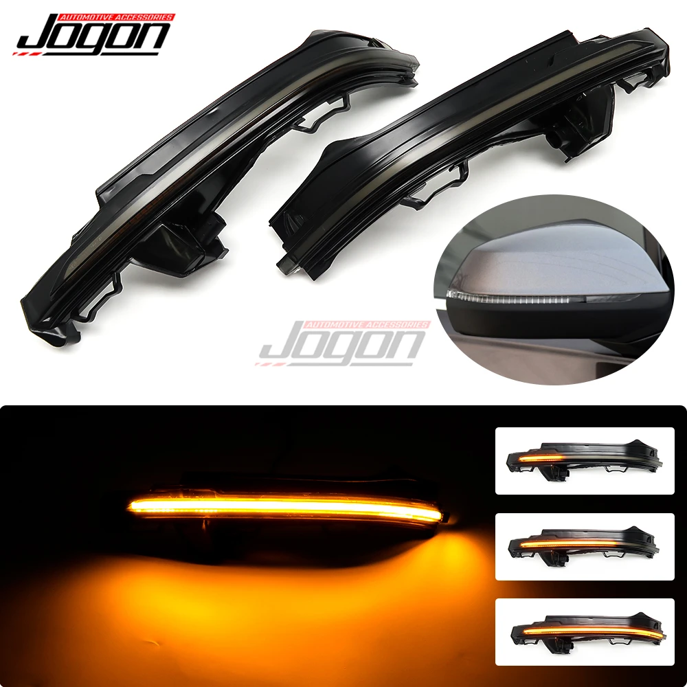 

LED Dynamic Turn Signal Side Rearview Mirror Sequential Blinker Light For AUDI Q5 FY 2018 - 2020 Q7 4M 2016 - 2020