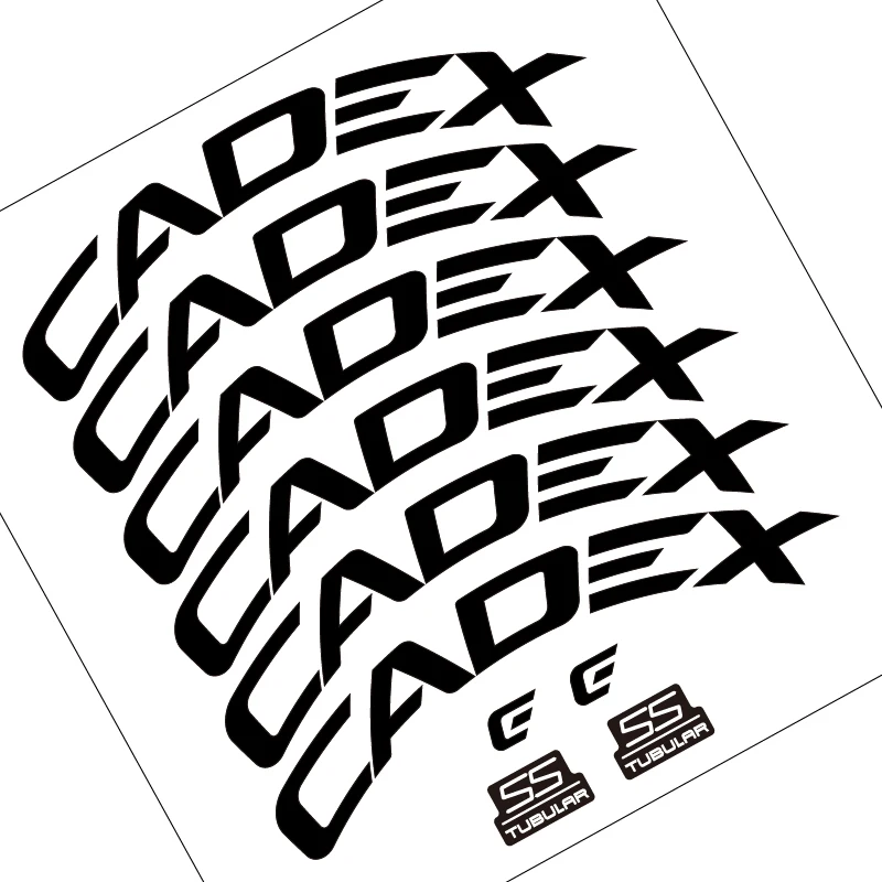 Два колеса Набор наклеек для CADEX CCC TCR дорожный велосипед гонки велосипедный обод