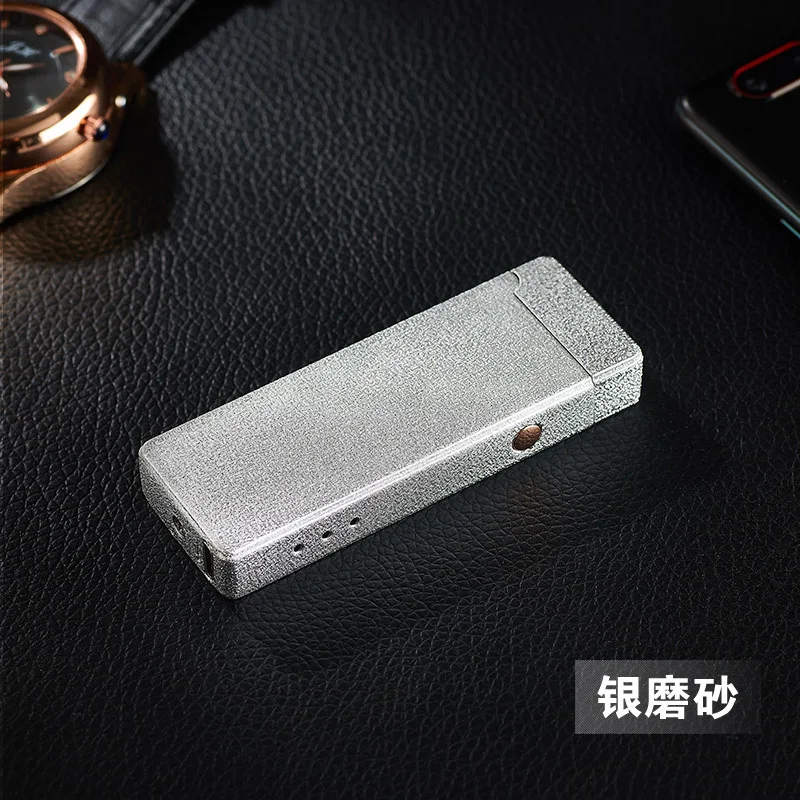 Новинка 2019 ветрозащитная Электронная зажигалка с двойной дугой и зарядкой от USB