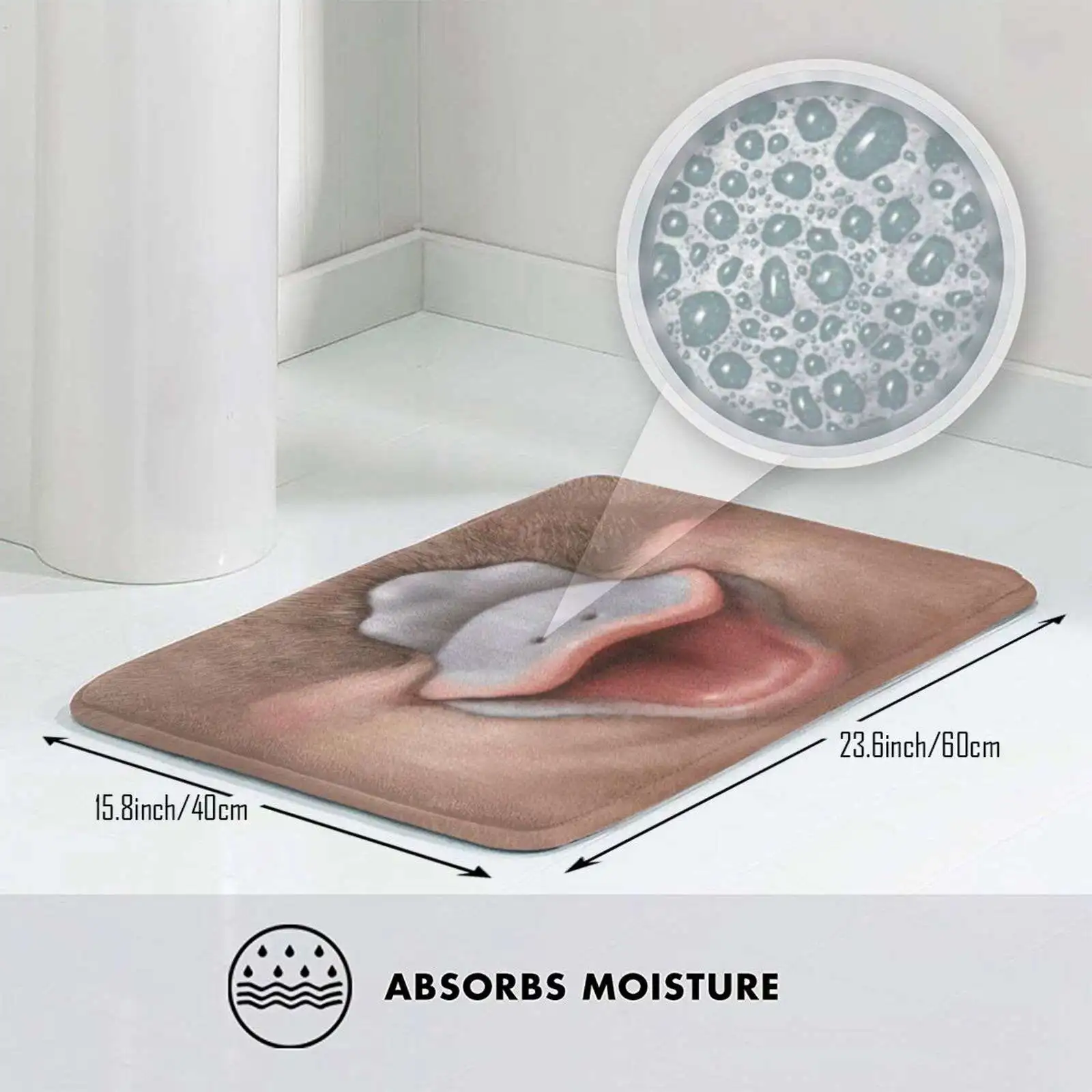 Удобный коврик для двери с забавным лицом подушка рта милая утка конос лицо