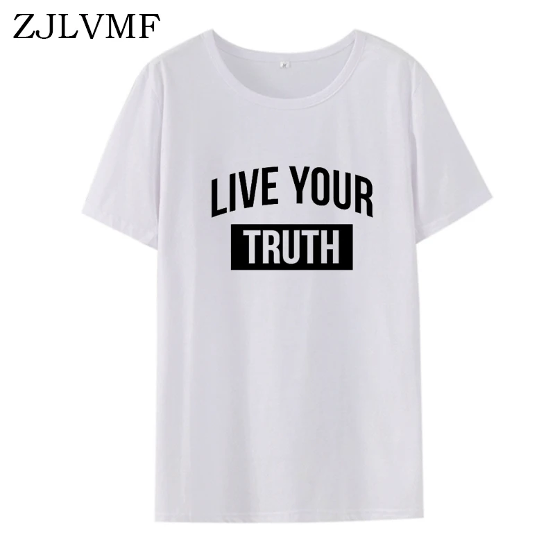 Женская футболка Zjlvmf хлопковая Повседневная с o-образным вырезом забавная |