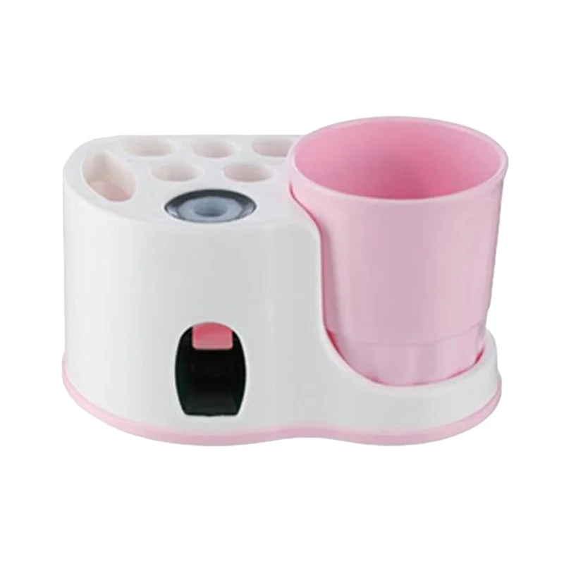 2021 Новый автоматический держатель для зубной пасты и щетки стакан на присоске