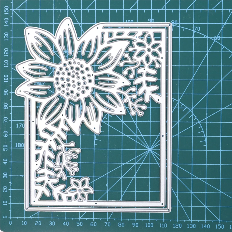 Цветочная рамка DiyArts металлические Вырубные штампы трафареты для рукоделия