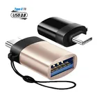 USB 3,0 к Type C OTG адаптер Micro USB OTG конвертеры USB C USB-C Tape C Tape-C OTG для Samsung Huawei LG Xiaomi Tablet