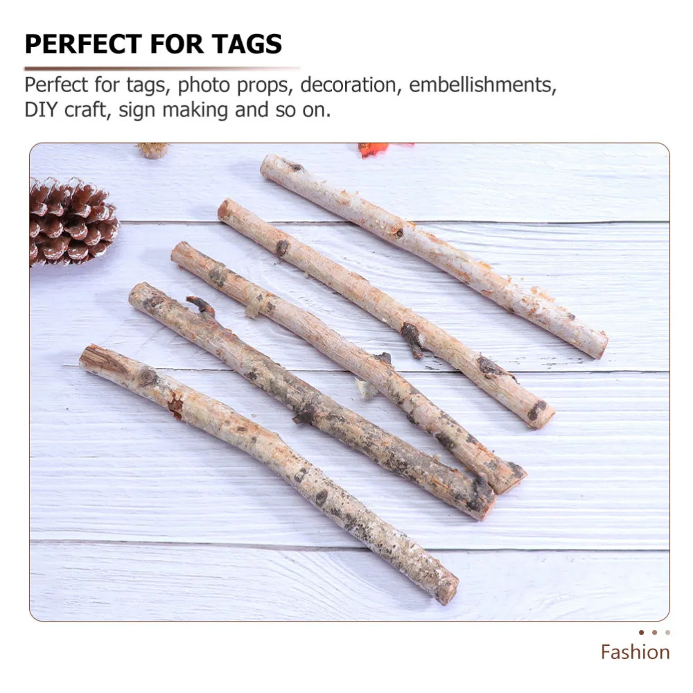 

22 Pcs Natural Branches DIY Wood Twigs Dry Wooden Sticks Arts Photo Props