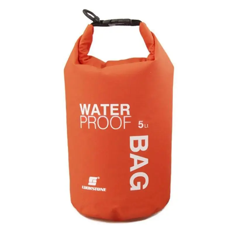 

5L Waterproof DryBag Sack PouchCanoe BoatingKayaking Camping RaftingHiking Convenient PVC Outdoor Sports FashionBags Dry Bag
