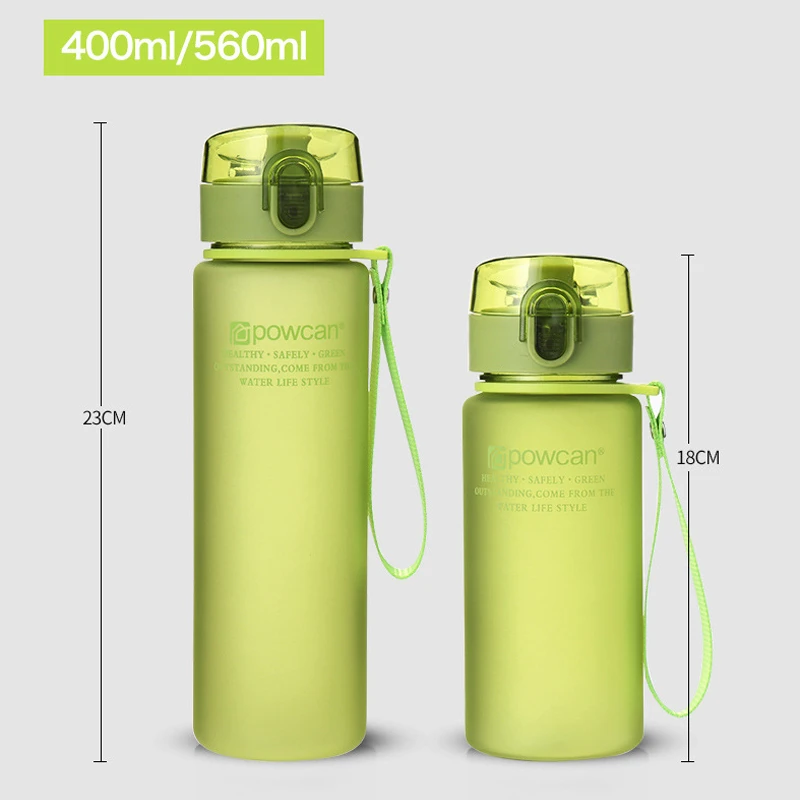 Портативная пластиковая бутылка для воды 560/400 мл|Бутылки воды| |