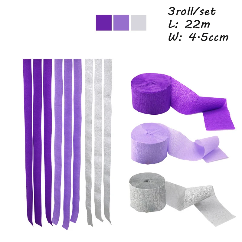 LAPHIL 3 рулона настенная гирлянда для детской вечеринки аксессуары в честь Дня