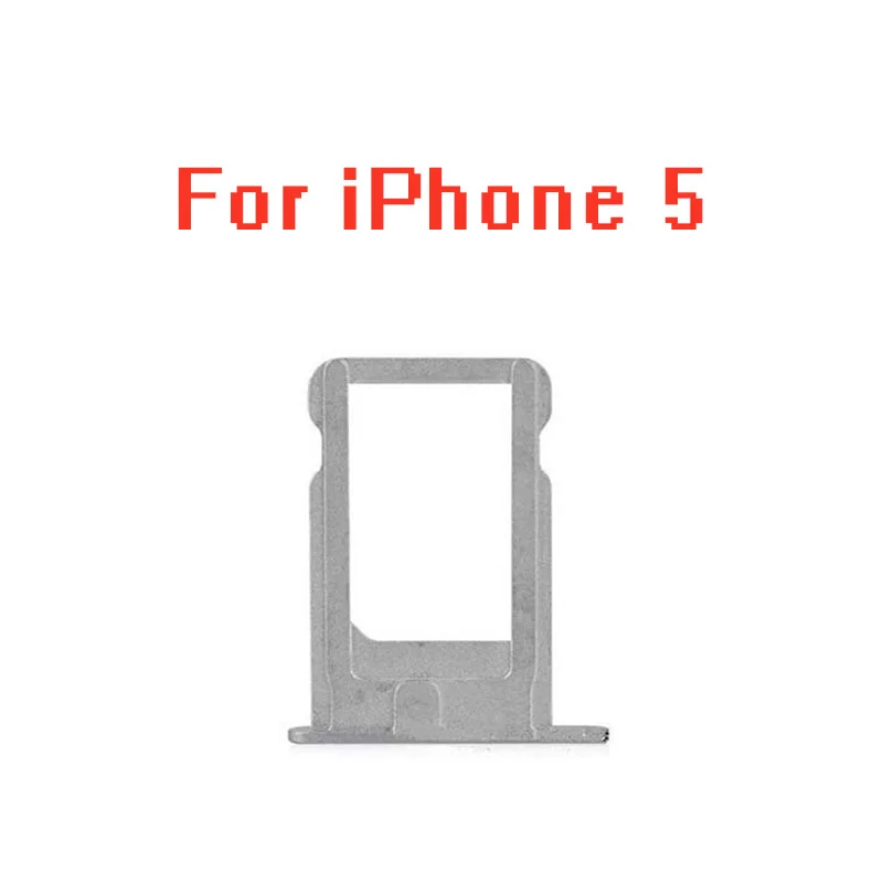 Лоток держатель для Сим слот iphone 5 S C 5C 5S 5G SE 5SE запасная часть сим карты разъем