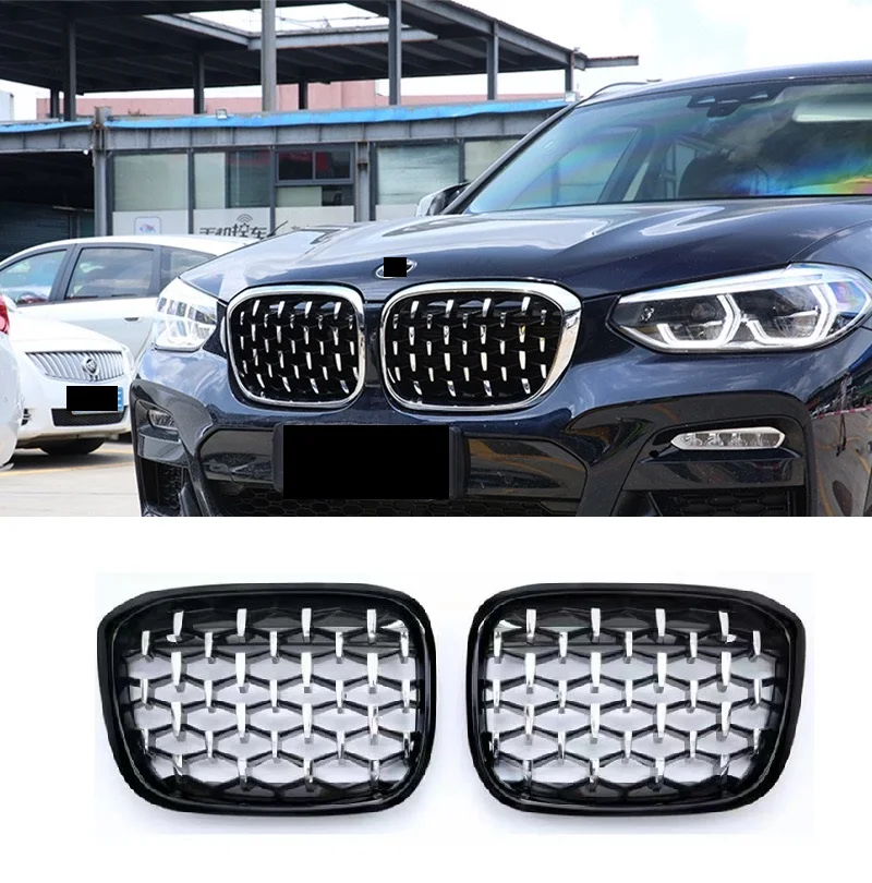 

Решетки для переднего бампера BMW X3 X4 G01 G02 G08, 1 пара