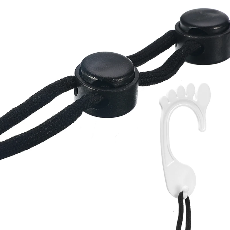 Органайзер хранения носков Регулируемый для сушка затягивающей веревочки дома