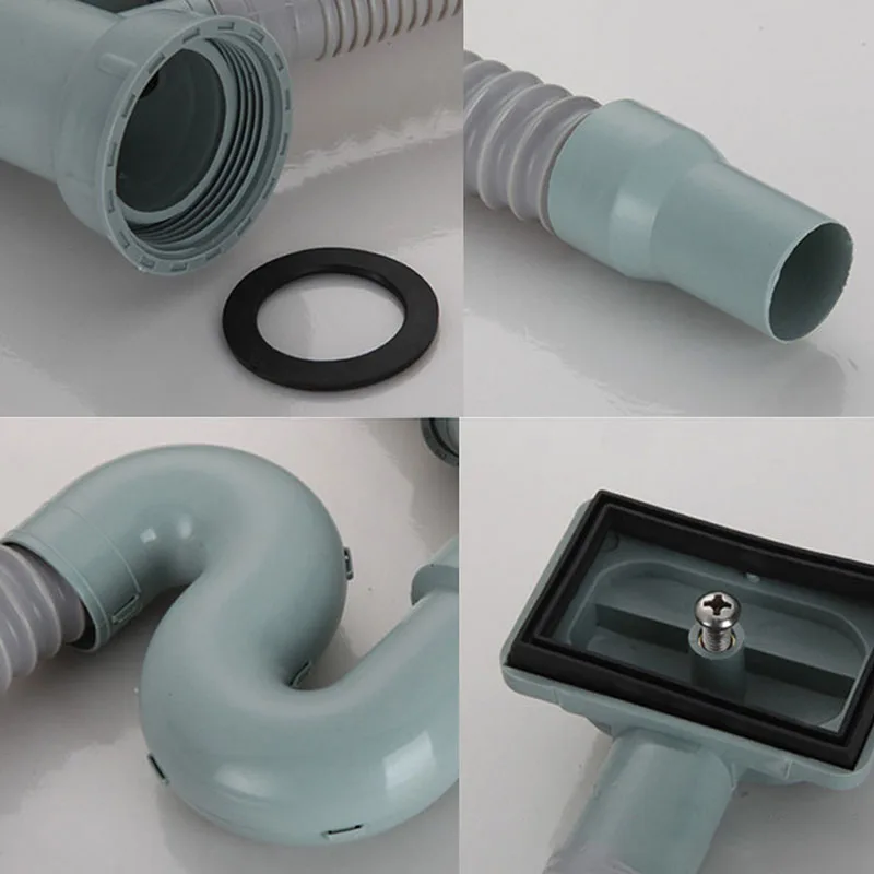 1 шт. двойной умывальник красивый кухонный сливной трубы кухонное оборудование