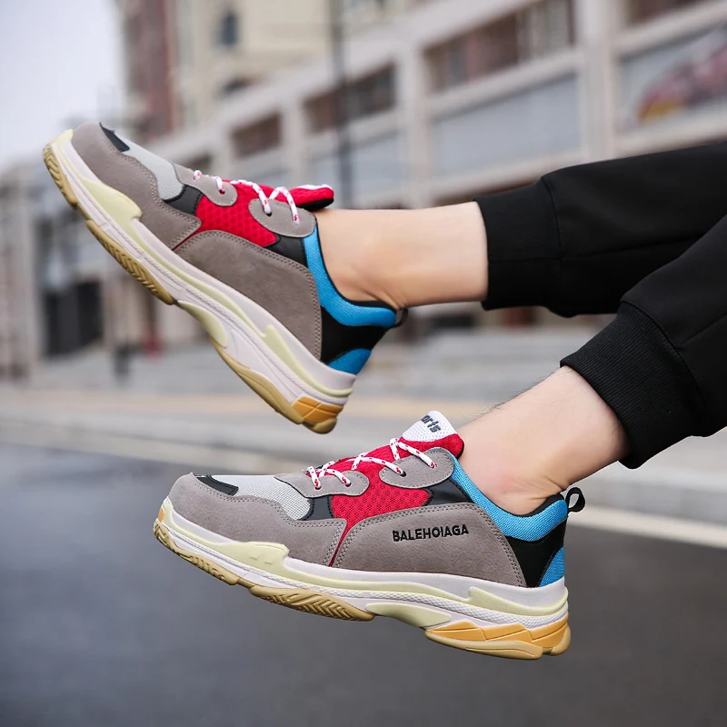 

2020 New Youth Fashion Trend Shoes Men Casual Hot Sell Sneakers Men New Colorful Dad Shoes Male Tenis Masculino Adulto