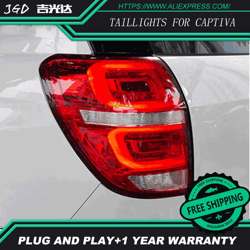 Автостайлинг задние фонари для Chevrolet Captiva 2009 2016 светодиодная задняя лампа крышка