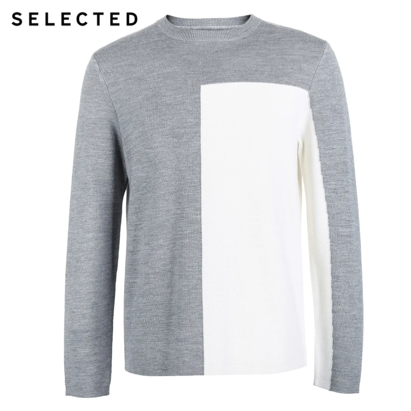 Выбранный новый осенне зимний шерстяной свитер с круглым вырезом и