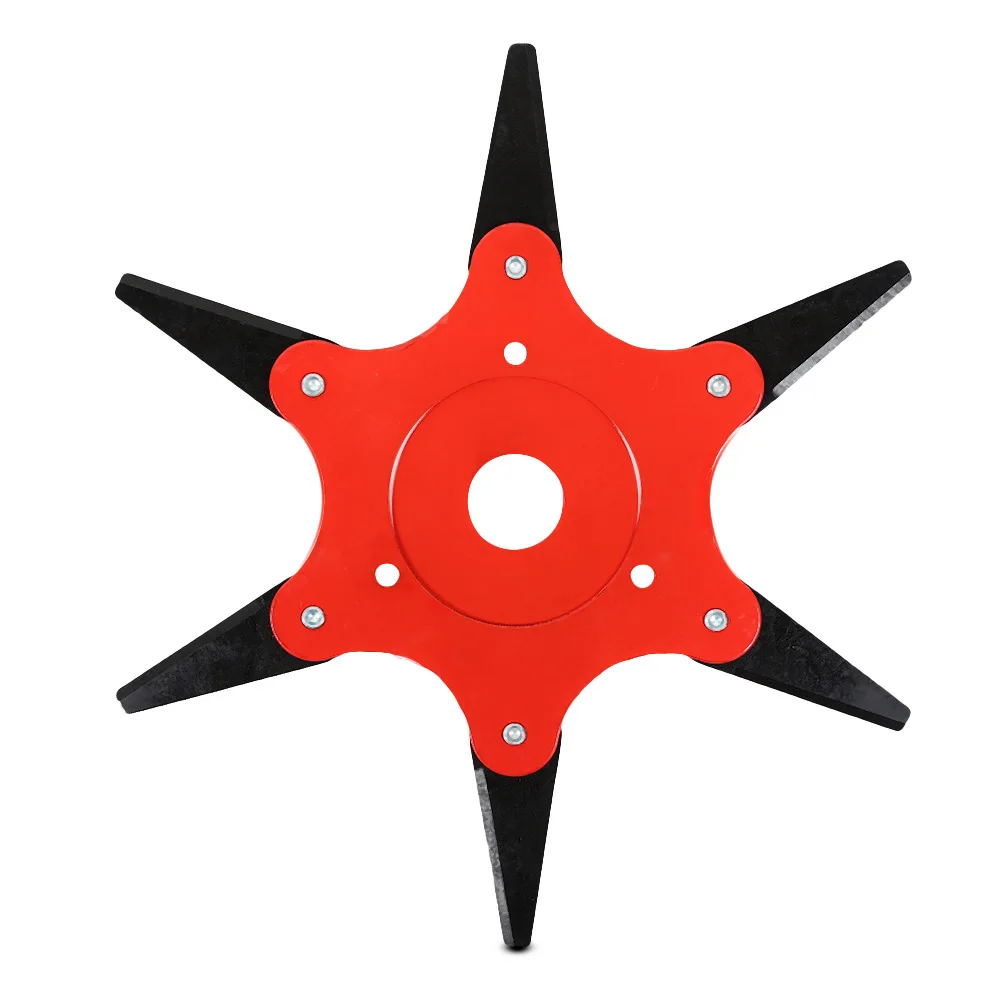 триммер садовый Универсальный 6 лезвий Триммер головка для газонокосилки