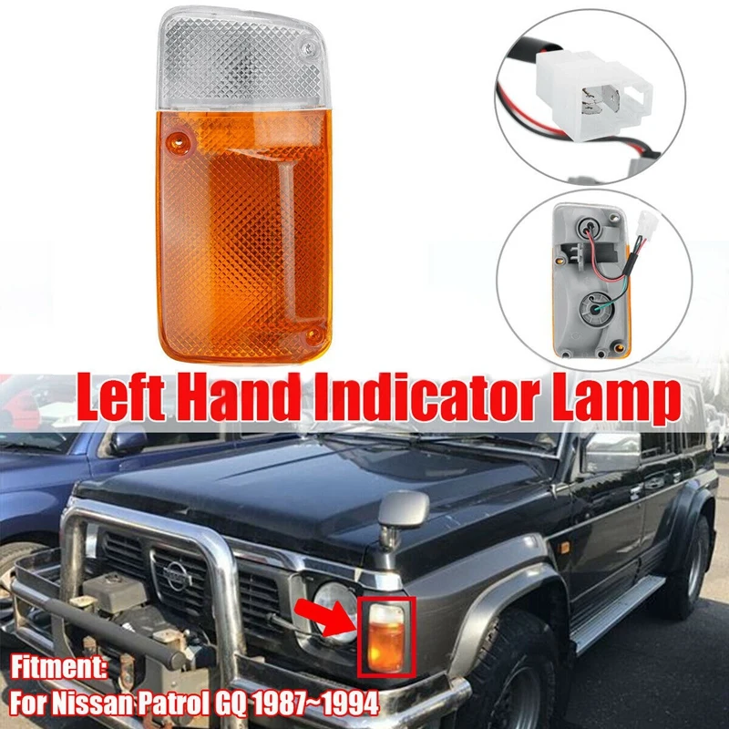 Corner Light Indicator Signal Lamp Replace for Nissan Patrol GQ Y60 1987-1994 | Автомобили и мотоциклы