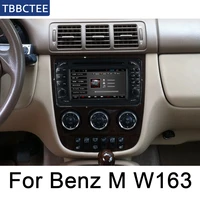 for mercedes benz m class w163 19972005 ntg car multimedia player android radio gps navigation stereo audio dvd player wifi