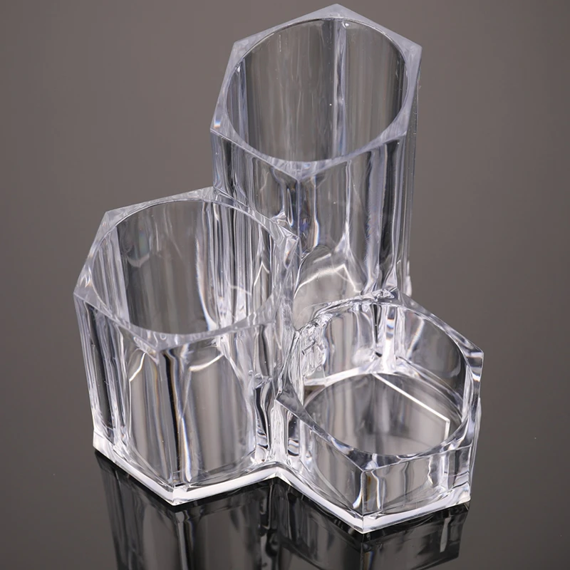 Женский держатель для кистей макияжа акриловый Органайзер коробка хранения