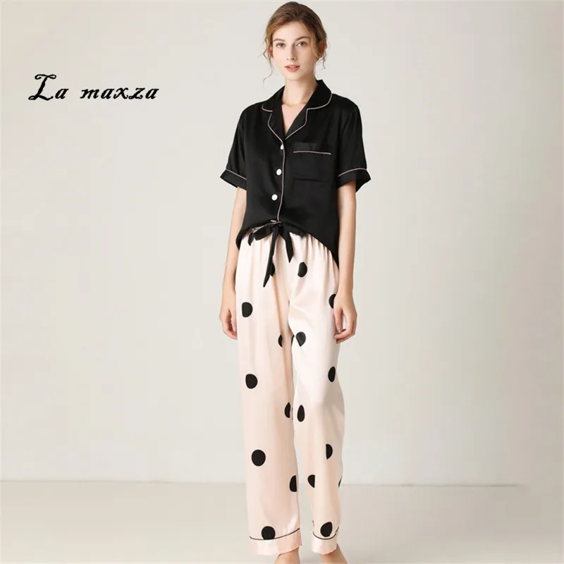 Женский пижамный комплект большого размера 2020 сексуальные модные летние