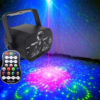 led remote control voice control mini laser light 60 pattern usb starry sky top ktv bar disco party atmosphere light home decor