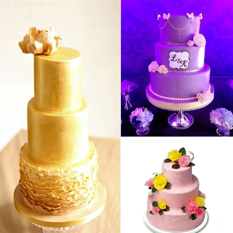 10 г/бутылка разноцветная пищевая пудра для украшения торта | Дом и сад