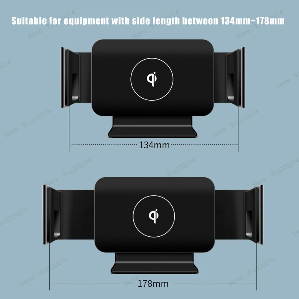 for samsung z fold 2 3 fold s21 ultra s20 note 20 10 huawei mate xs iphone 12 pro max fast wireless car charger stand air outlet free global shipping