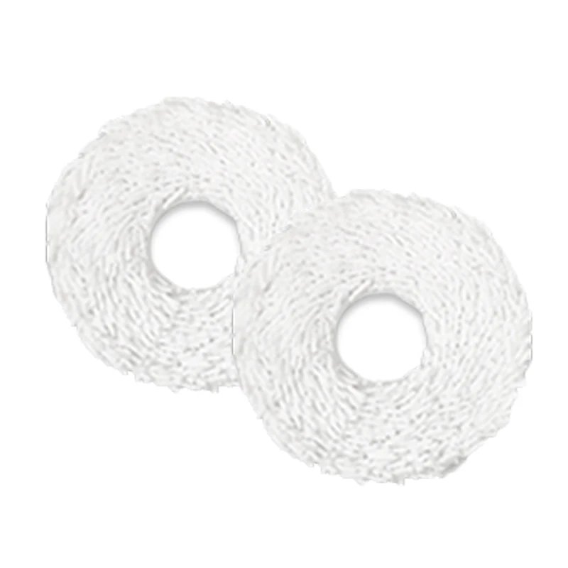 

2Pcs For ECOVACS N9+ Vacuum Cleaner Sweeping and Mopping Pad Integrated Robot Household Cleaning Mop Cloth Rag Parts