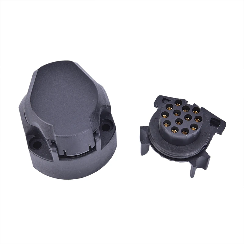 Hot sale 12V Plastic Trailer Socket Boat Accessories 7 Pin way core pole Caravan Connector adapter RV | Автомобили и мотоциклы