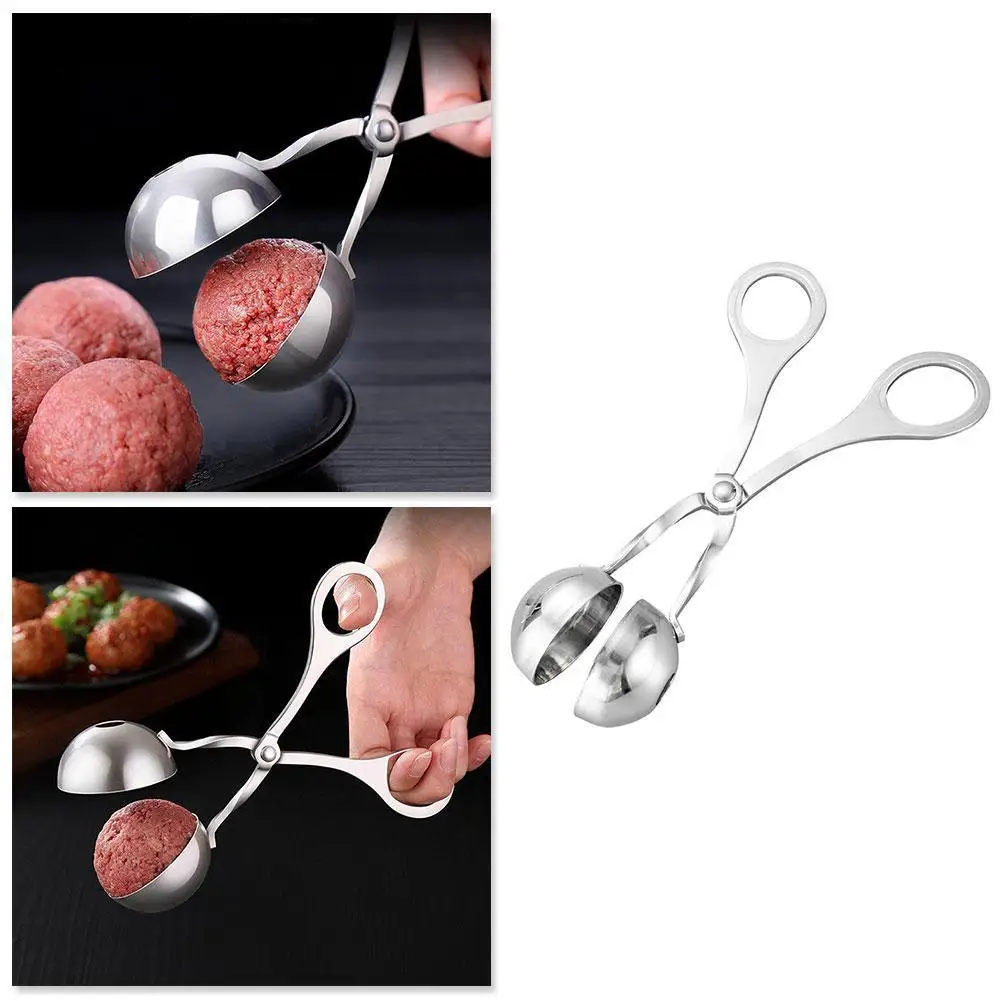 1 шт. форма из нержавеющей стали для фрикаделек с зажимом машина рыбных кухонных