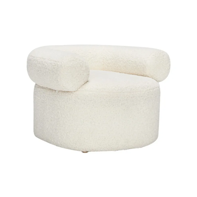 

YY Nordic Light Luxury Single Sofa Retro Creative Leisure Negotiation Chair