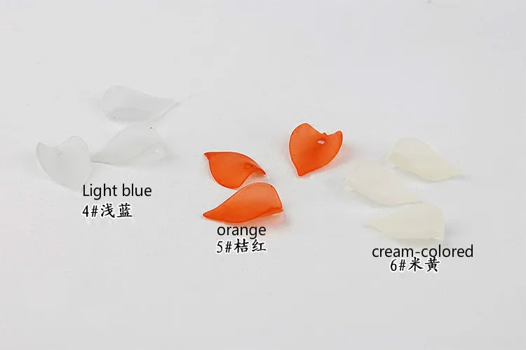 Красивые лепестки цветов аксессуары для подвески сделай сам корейские ювелирные