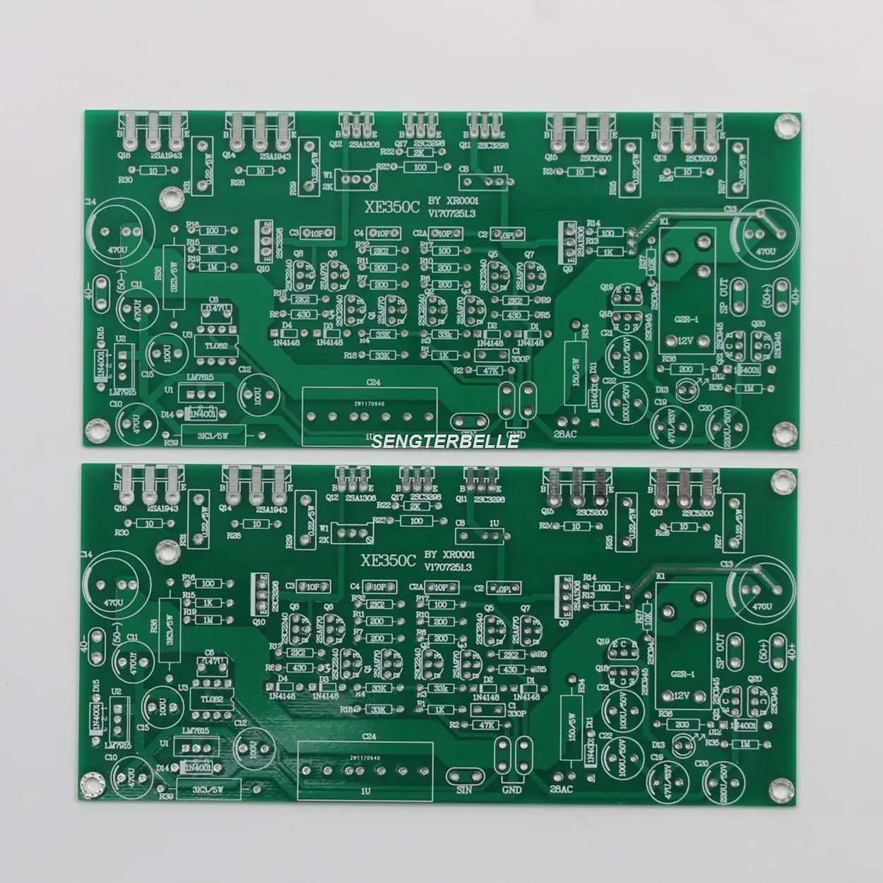 

HiFi XE350 Stereo Power Amplifier Board PCB Base On Accuphase Amp Circuit 80W*2