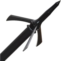 6 pcs hot sale 2 cut mechanical bow and crossbow arrowhead 3 blades points 125gr hunting broadheads archery arrow tip