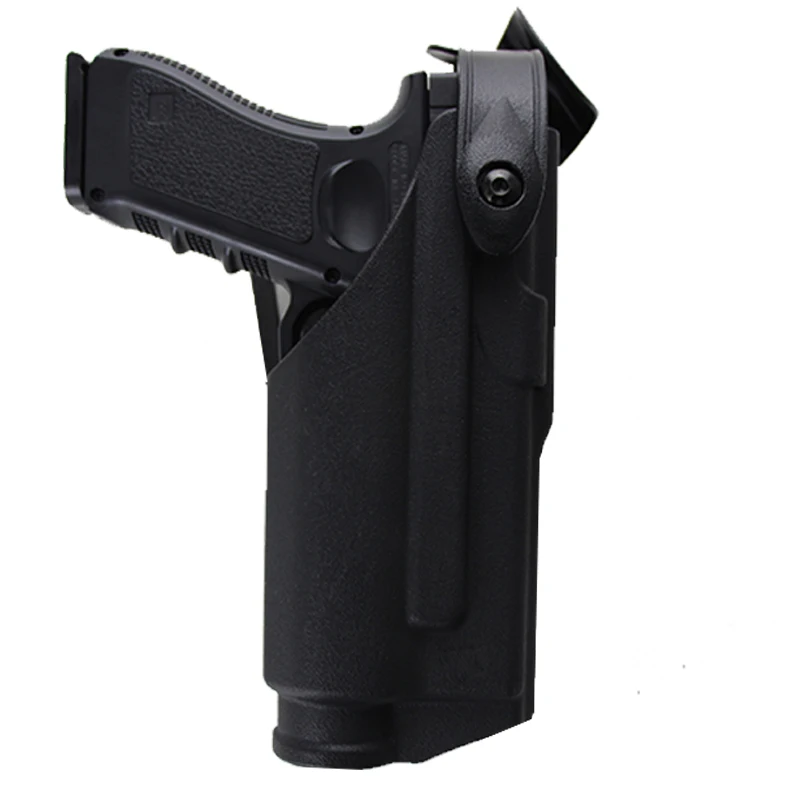 

Тактическая кобура для пистолета Glock 17 19 22 23 31 32, военная охотничья Правосторонняя кобура для страйкбола