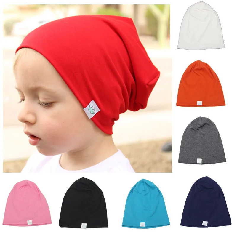 

Детская шапка унисекс для маленьких девочек и мальчиков; Мягкая однотонная Милая хлопковая шапка; Сезон весна-осень; Теплая вязаная шапка