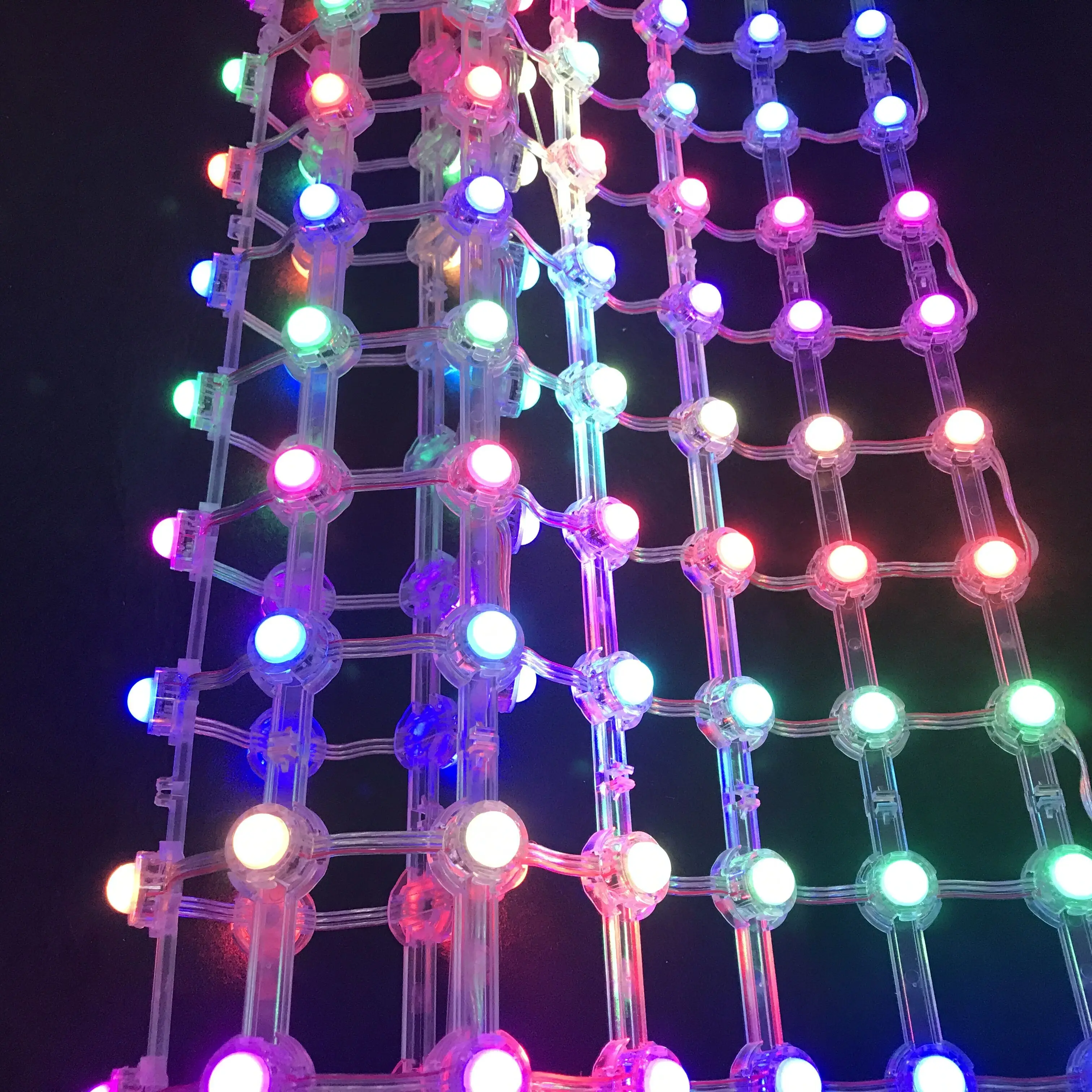 Диодная светодиодная матрица пикселей диаметром 55 мм диаметр 12 в пост. Тока 20