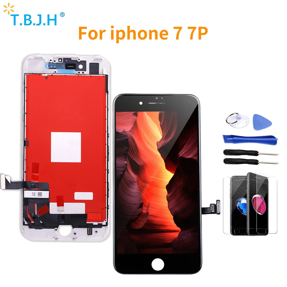 AAA Качество ЖК дисплей для iPhone 7 ecran Apple Plus сенсорный экран замена дигитайзер