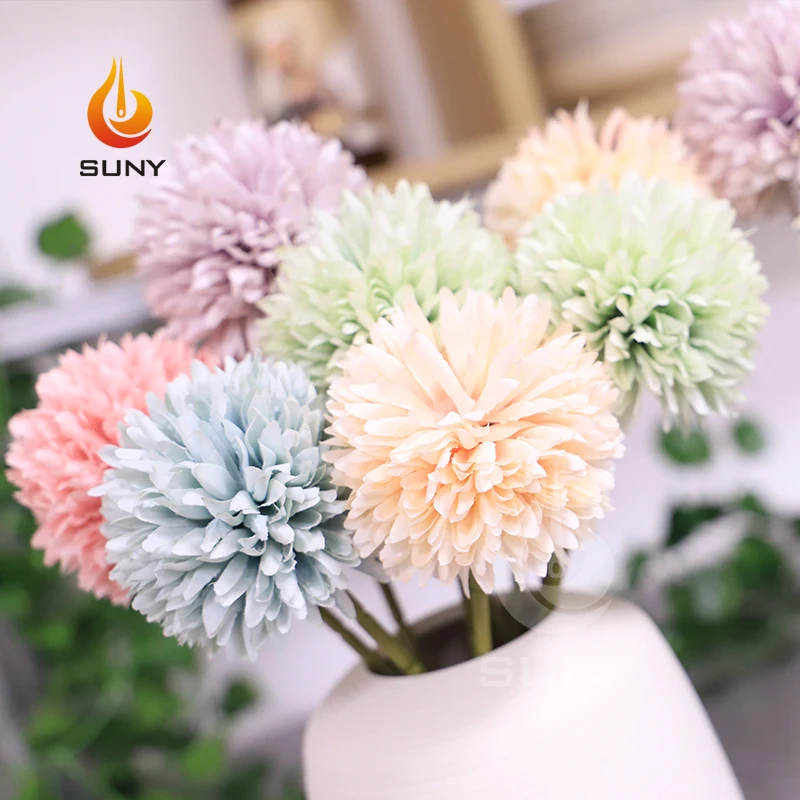 Многоцветные Искусственные цветы Одуванчик искусственные растения пластиковые