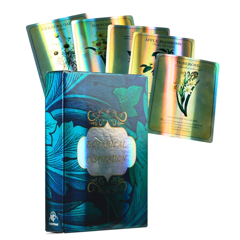 

Tarot Del flash Cards Tarot Deck Oracles Game Linestrider Dreams Toy RideBotanical Inspiration Set Oracle Cards Deck