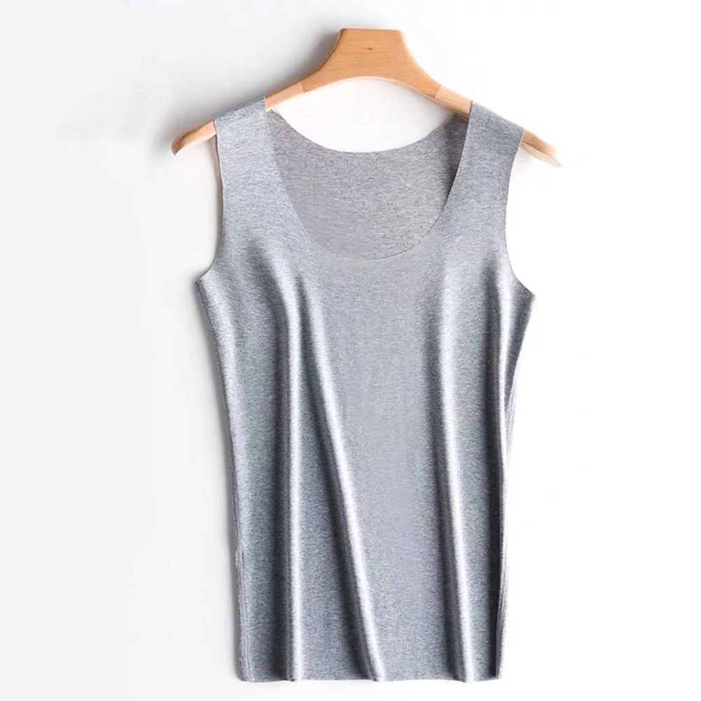 

Ice Silk Seamless Crop Vest Tops Summer Casual Solid Color Tank Streetwear Camisole Women Y2k Egirl New Women's Clothes Pullover