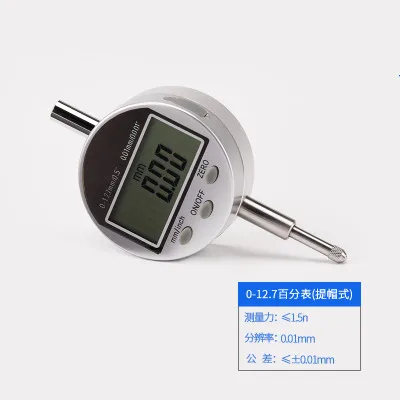 0-12.7mmx0.01mm 0-12,7 мм/0," 0-25,4 мм/1" цифровой индикатор микрометр 0,01 мм/0,000" использование 3 В батареи прецизионный инструмент - Цвет: 0-12.7mmx0.01mm