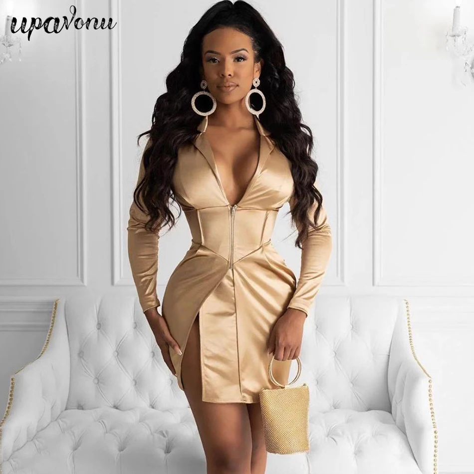 Новинка осени 2021 сексуальное женское платье элегантный профессиональный